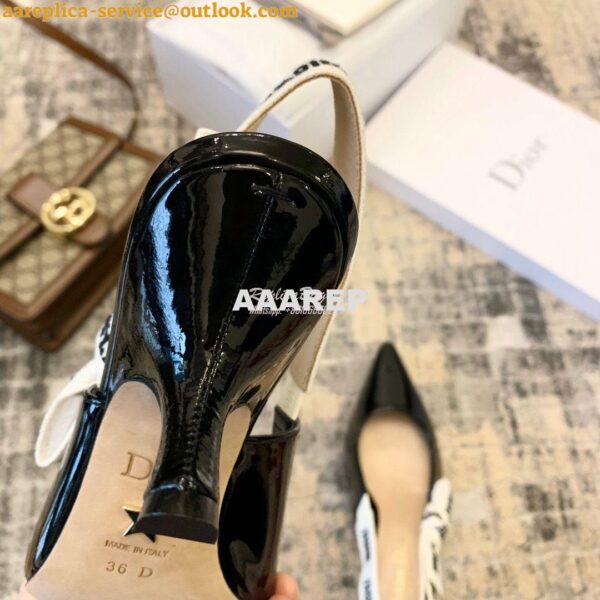 Replica Dior J'adior Pump KCC200 Black Patent 13