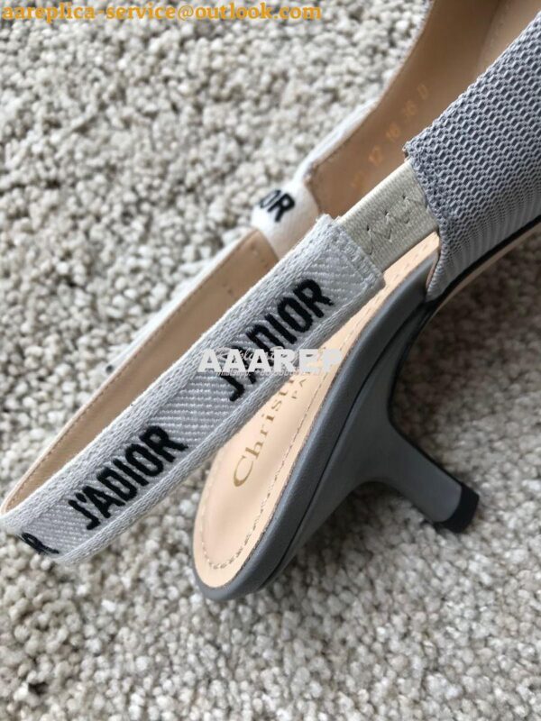 Replica Dior J'adior Pump KCC200 Grey 10