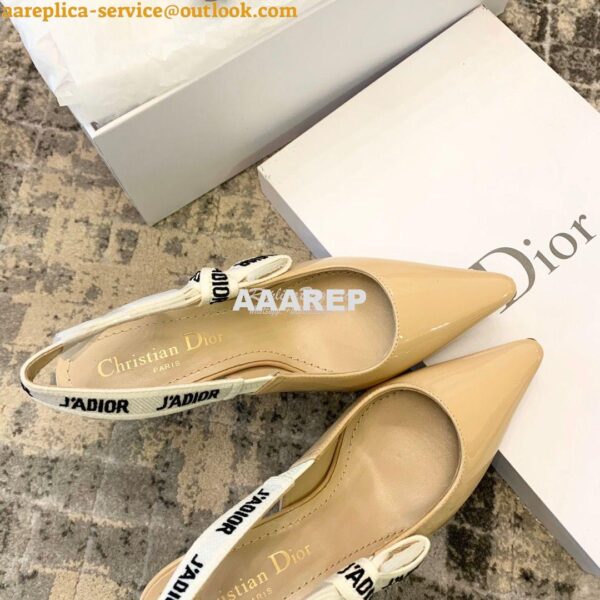 Replica Dior J'adior Pump KCC200 Nude Patent 8