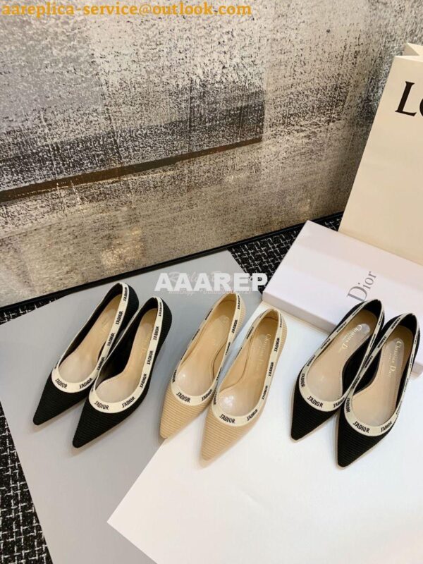 Replica Dior J'adior Pump KCP550 Black 3