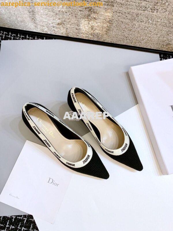 Replica Dior J'adior Pump KCP550 Black 6