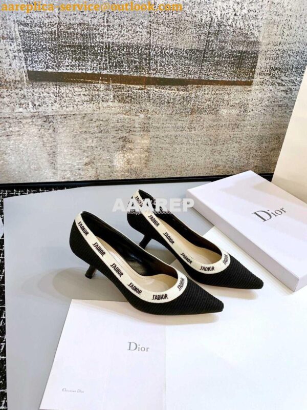 Replica Dior J'adior Pump KCP550 Black 7