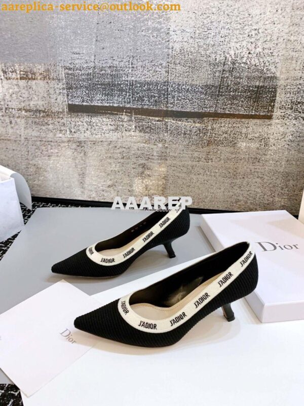 Replica Dior J'adior Pump KCP550 Black 8