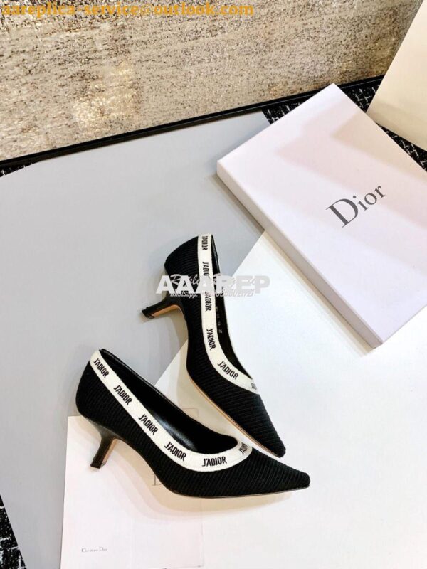 Replica Dior J'adior Pump KCP550 Black 9