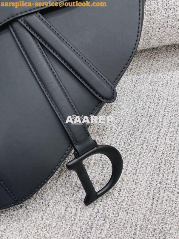 Replica Dior Saddle Ultra-Matte Bag M0446 Black 7