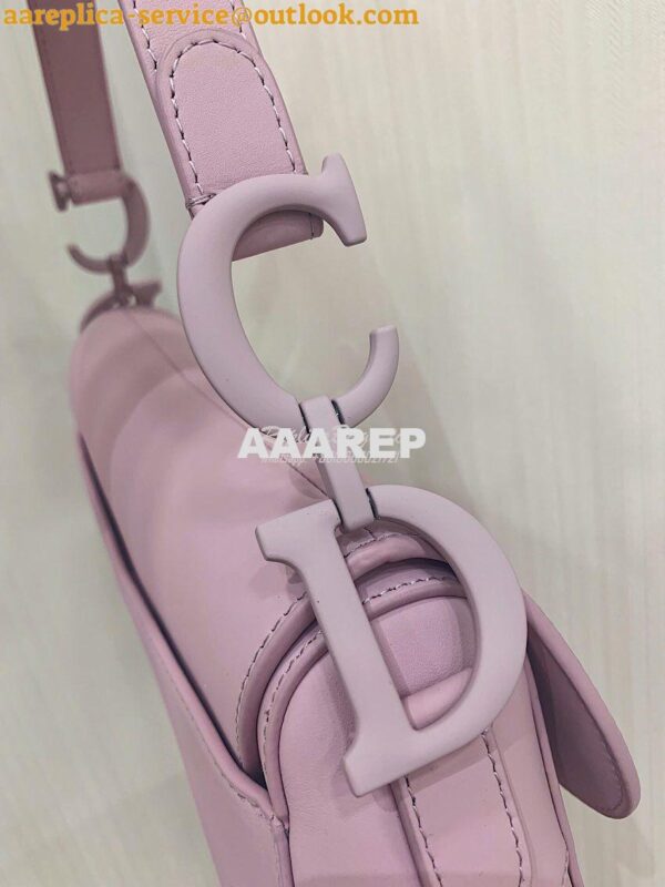 Replica Dior Saddle Ultra-Matte Bag M0446 Lavender 5