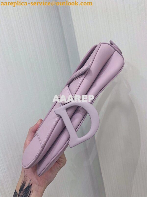 Replica Dior Saddle Ultra-Matte Bag M0446 Lavender 7