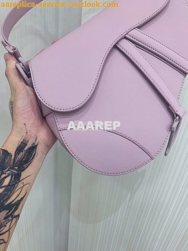 Replica Dior Saddle Ultra-Matte Bag M0446 Lavender 9