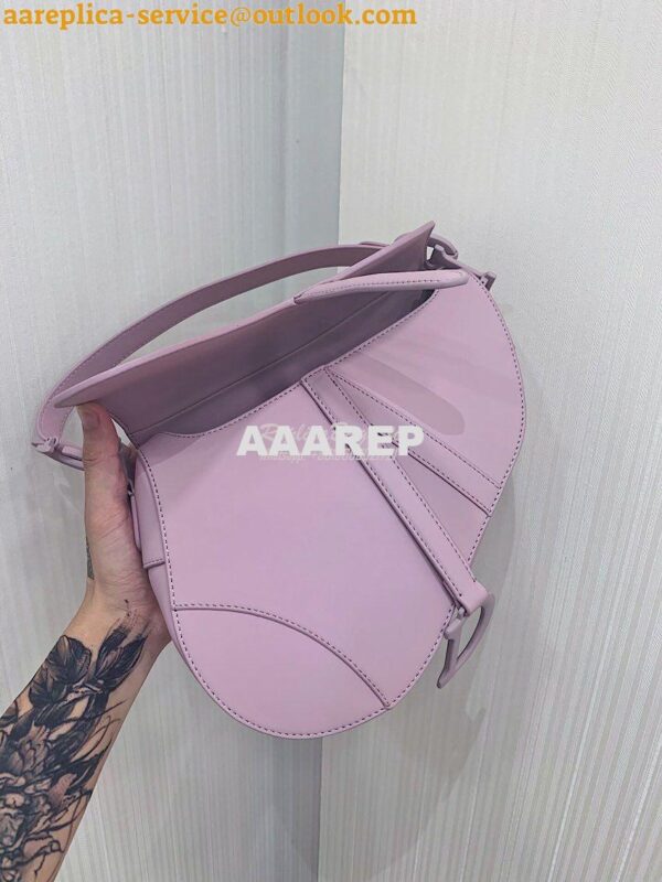 Replica Dior Saddle Ultra-Matte Bag M0446 Lavender 10