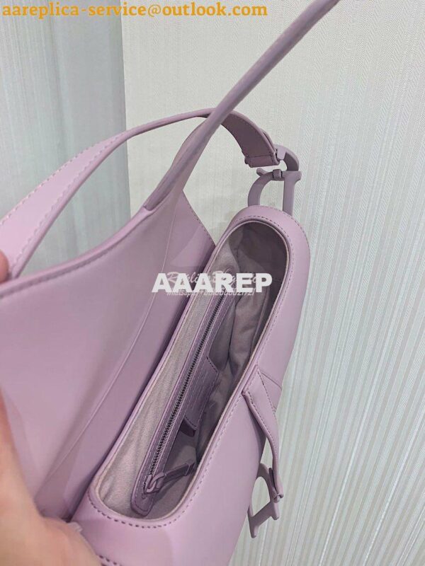 Replica Dior Saddle Ultra-Matte Bag M0446 Lavender 12