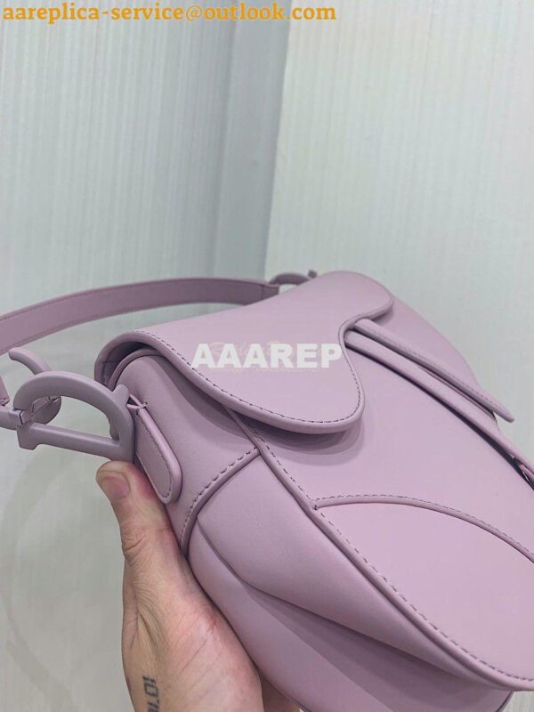 Replica Dior Saddle Ultra-Matte Bag M0446 Lavender 13