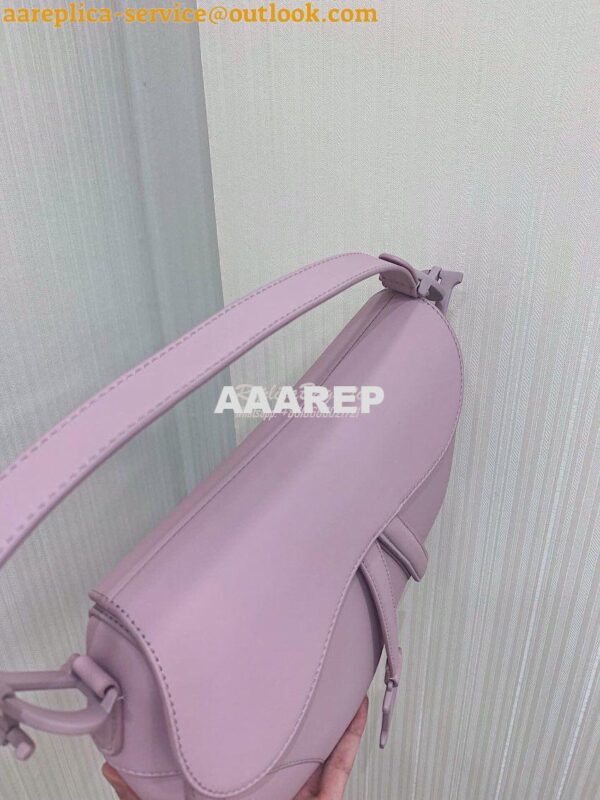 Replica Dior Saddle Ultra-Matte Bag M0446 Lavender 14