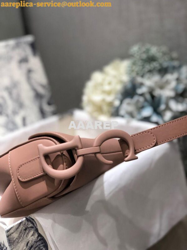 Replica Dior Saddle Ultra-Matte Bag M0446 Nude 8