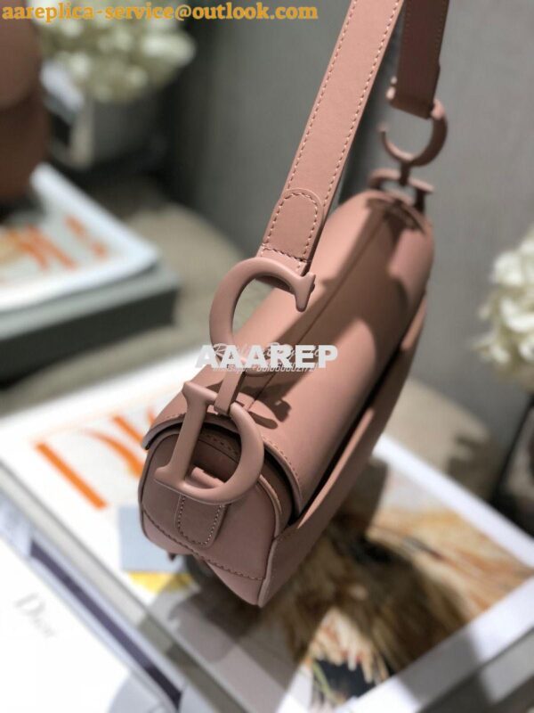 Replica Dior Saddle Ultra-Matte Bag M0446 Nude 9