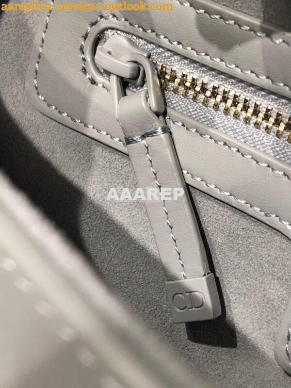 Replica Dior Saddle Ultra-Matte Bag M0446 Stone Grey 11