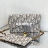 Replica Dior Safari Messenger Bag Oblique Jacquard w Grained Black Cal 2