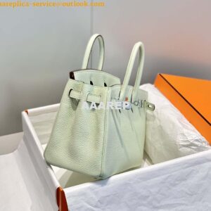 Replica Hermes Birkin Designer Tote Bag Togo Leather 28565 bubble green 2