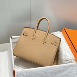 Replica Hermes Birkin Designer Tote Bag Togo Leather 28567 Camel