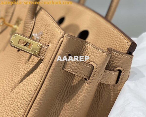 Replica Hermes Birkin Designer Tote Bag Togo Leather 28567 Camel 6