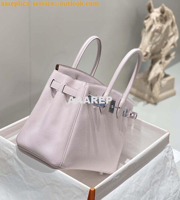 Replica Hermes Birkin Designer Tote Bag Togo Leather 28568 Fantasy purple 14