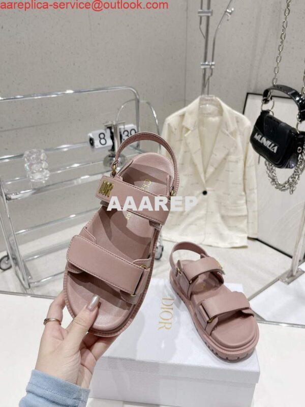 Replica Dior KCQ547LAB Dioract Sandal D55780 10