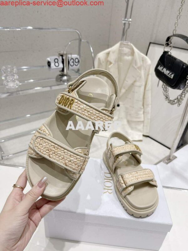 Replica Dior KCQ547LAB Dioract Sandal D55784 5