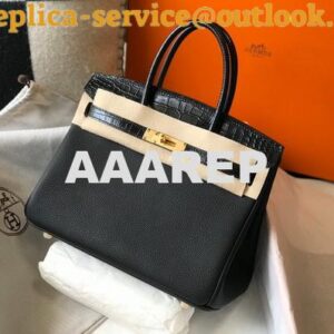 Replica Hermes Birkin Handbags Designer Hermes Tote Bag Togo Leather 28325