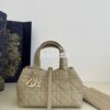 Replica Dior Small Toujours Bag in Macrocannage Calfskin M2822O Tan 2