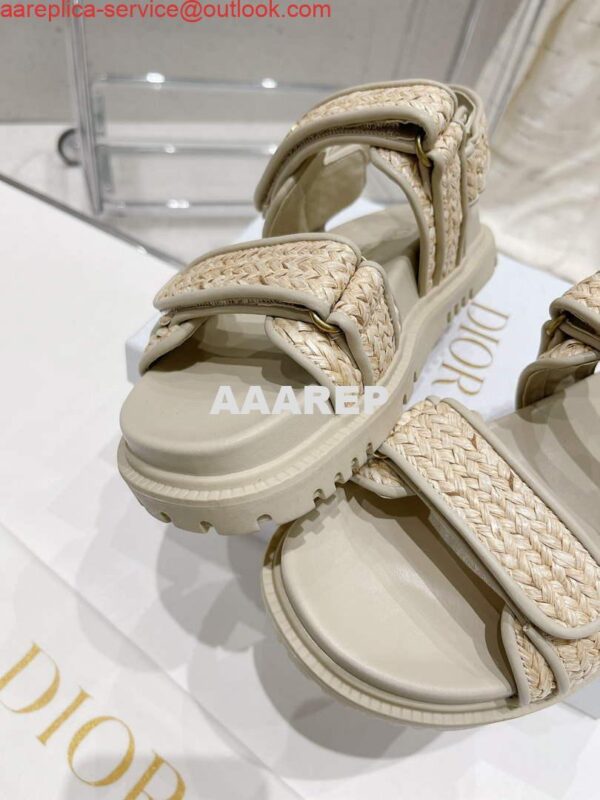 Replica Dior KCQ547LAB Dioract Sandal D55784 8