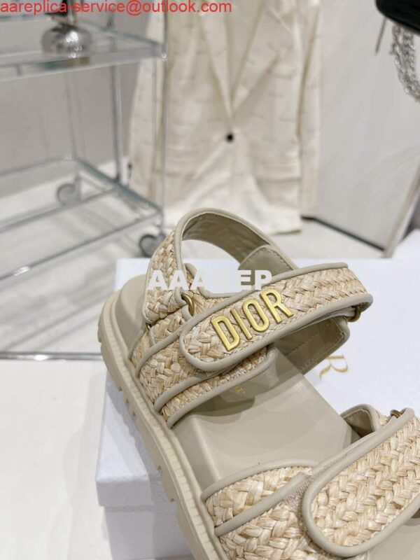 Replica Dior KCQ547LAB Dioract Sandal D55784 9