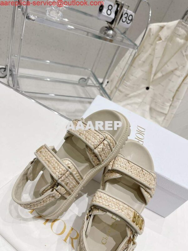 Replica Dior KCQ547LAB Dioract Sandal D55784 10