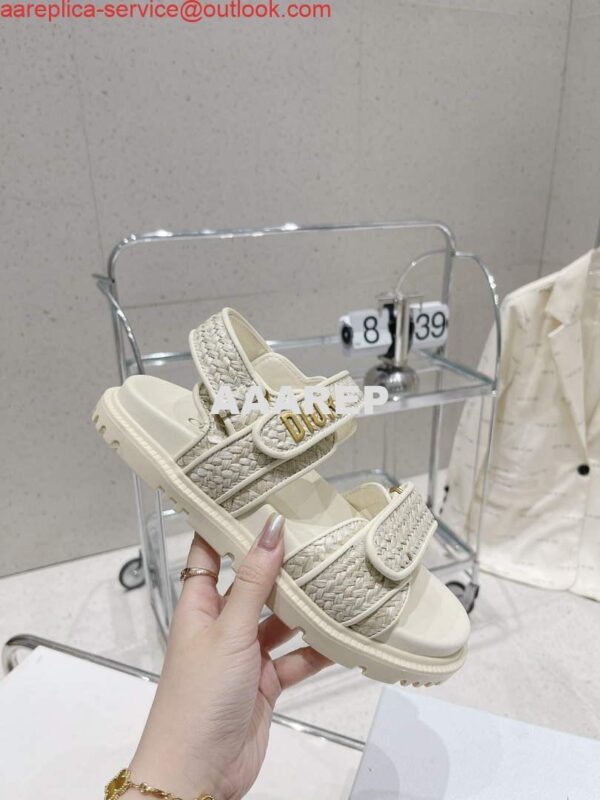 Replica Dior KCQ547LAB Dioract Sandal D55785 8