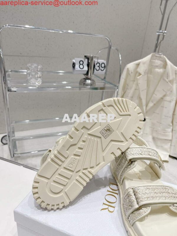 Replica Dior KCQ547LAB Dioract Sandal D55785 9