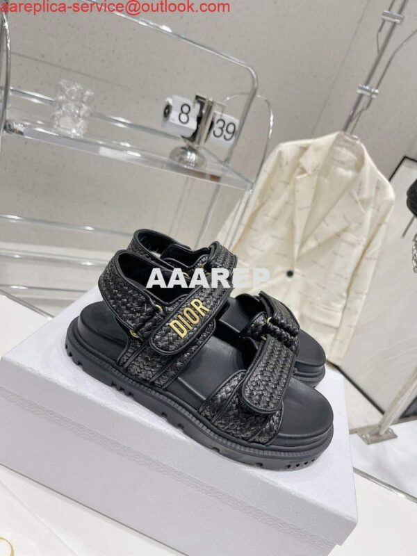 Replica Dior KCQ547LAB Dioract Sandal D55786 4