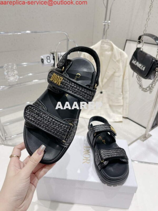 Replica Dior KCQ547LAB Dioract Sandal D55786 5