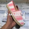 Replica Dior KDB585 Dior Granville Espadrille Shoes Pink Green 2