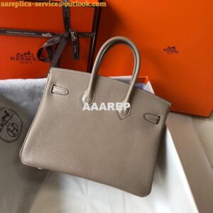 Replica Hermes Birkin Handbags Designer Hermes Tote Bag Togo Leather 28332 Gray