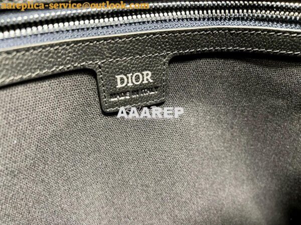 Replica Dior Weekender 40 Beige and Black Maxi Oblique 1ESDU134 10