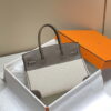 Replica Hermes Birkin Tote Bag Swift leather with canvas 285903 2