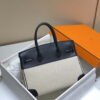 Replica Hermes Birkin Tote Bag Swift leather with canvas 285903