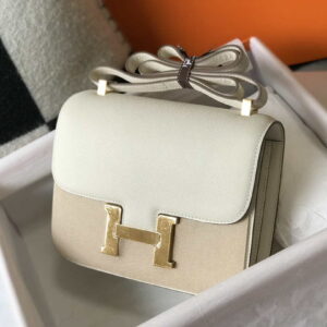 Replica Hermes Constance Cross Body Bag Epsom Leather Gold H28405