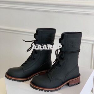 Replica Dior Quest Boots in Calfskin Leather KDI668 Black