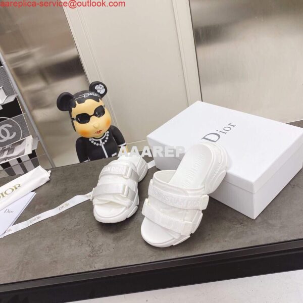 Replica Dior Slippers Hot Sale Dior Sandals White 81181 6