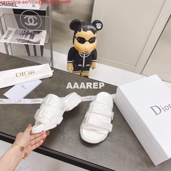 Replica Dior Slippers Hot Sale Dior Sandals White 81181 7