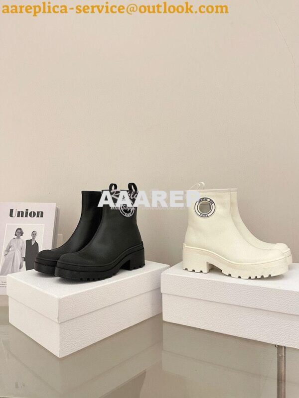 Replica Dior Symbol Ankle Boot Supple Calfskin KCI770 3