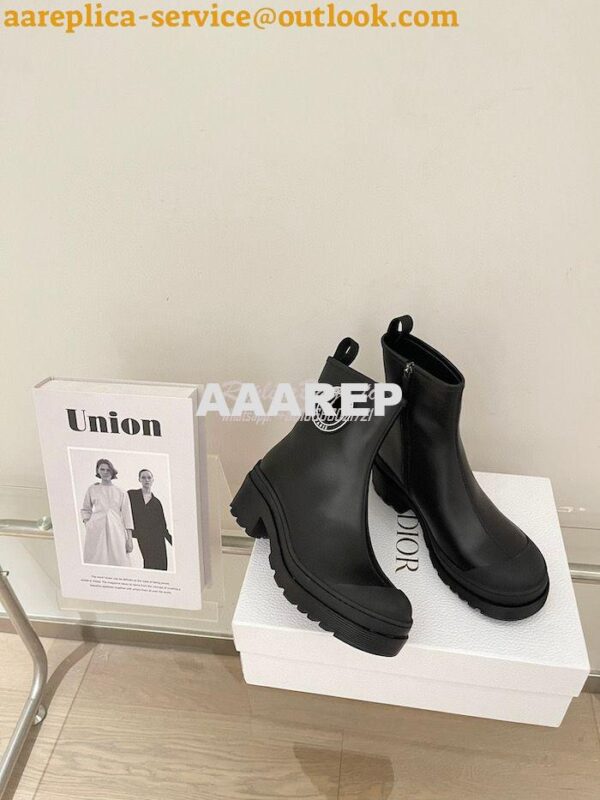 Replica Dior Symbol Ankle Boot Supple Calfskin KCI770 16