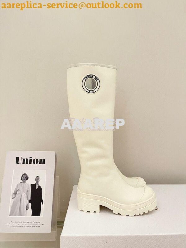 Replica Dior Symbol Boot Supple Calfskin KCI766 4