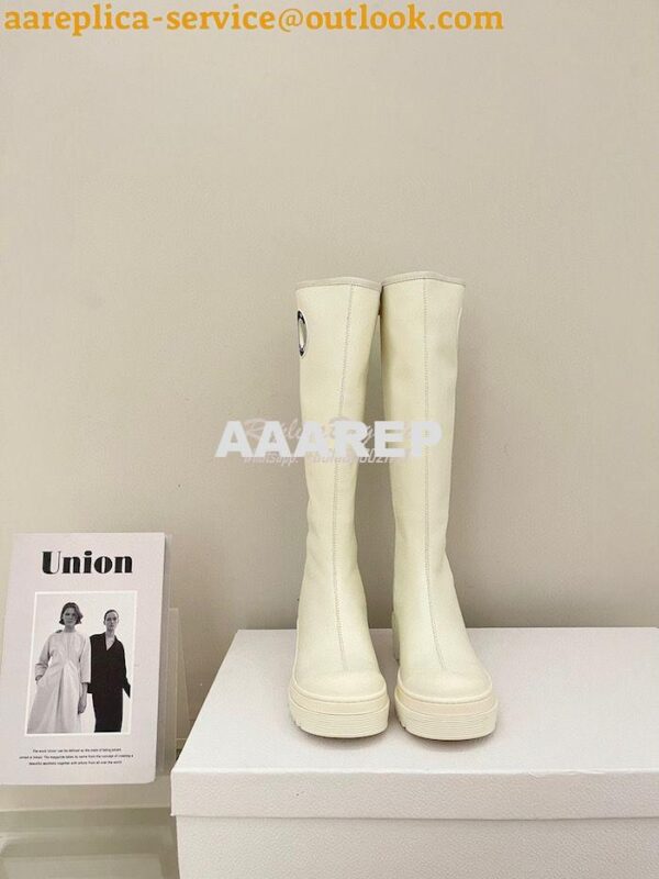 Replica Dior Symbol Boot Supple Calfskin KCI766 5