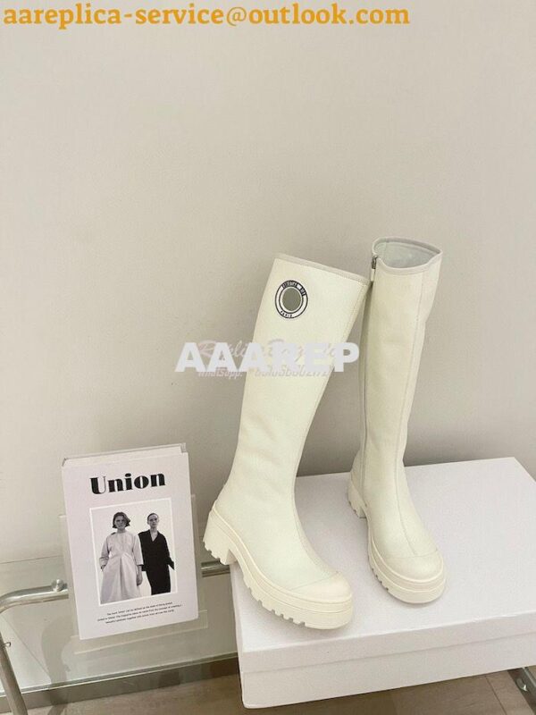 Replica Dior Symbol Boot Supple Calfskin KCI766 6