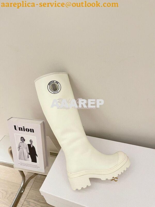 Replica Dior Symbol Boot Supple Calfskin KCI766 7